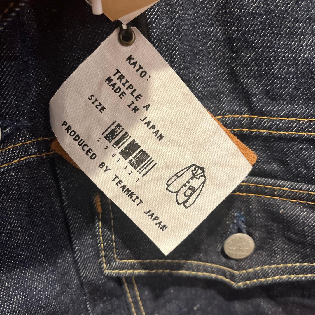 【KATO'】13AW ONE WASH DENIM JACKET