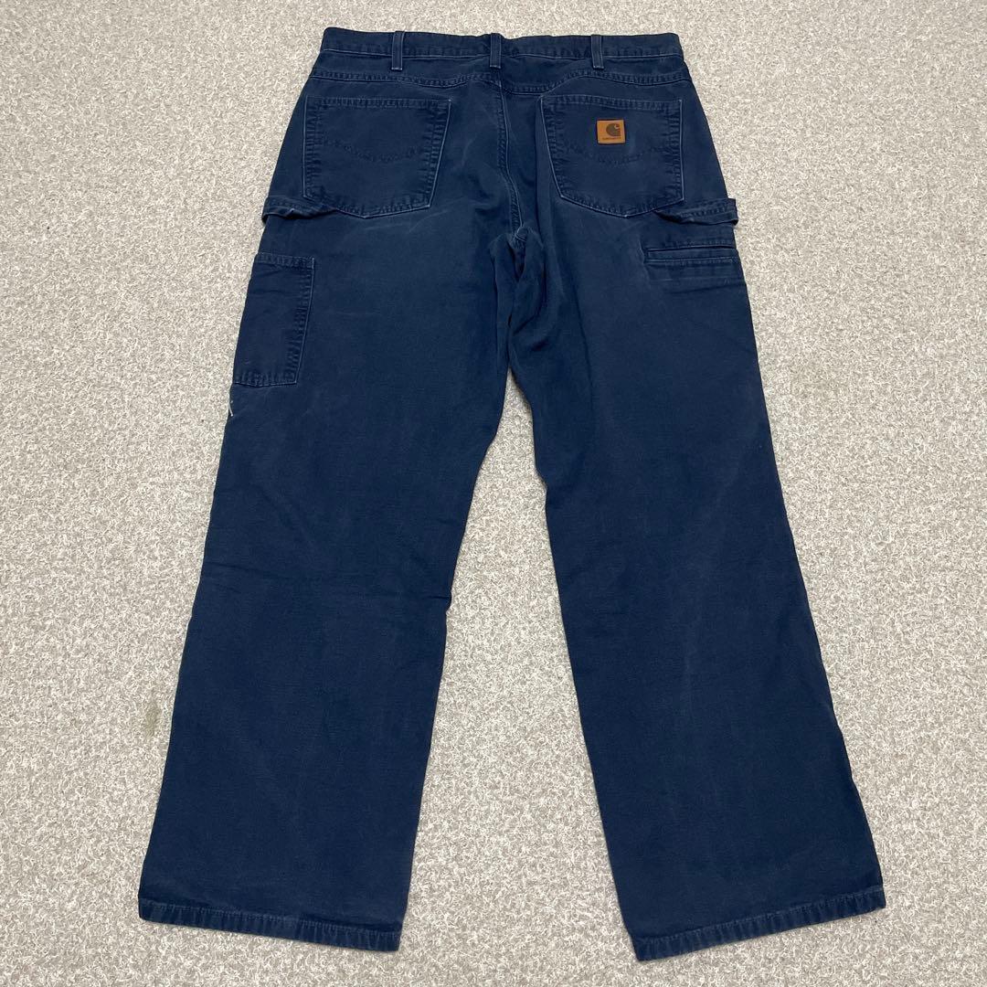 カーハート ルーズフィットペインターワークパンツ B159 NVY 35×30