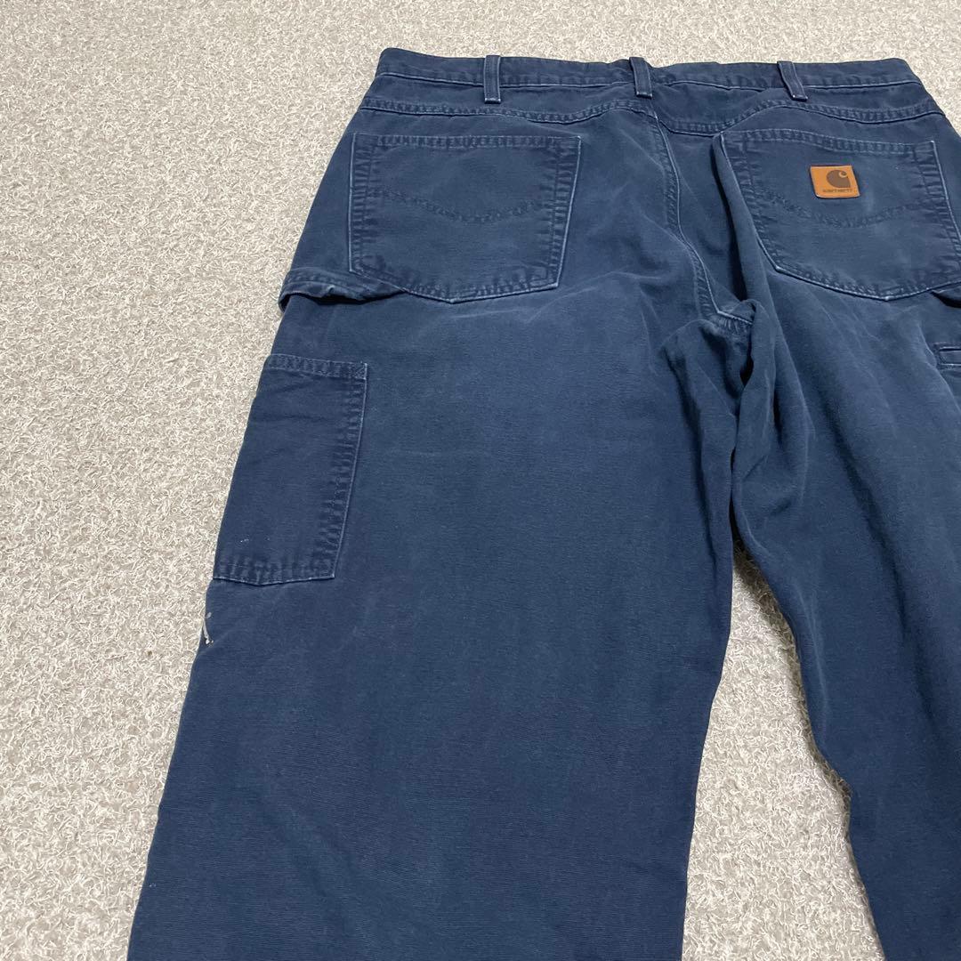 カーハート ルーズフィットペインターワークパンツ B159 NVY 35×30