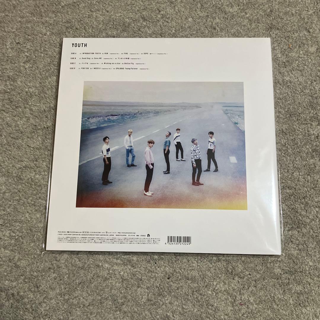 BTS YOUTH クリアパープル