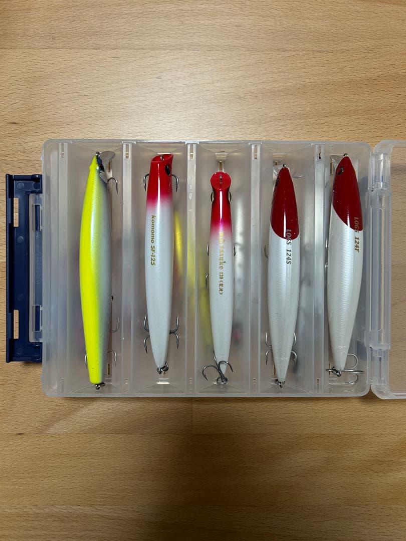 サーフルアー10点セット　ケース付き