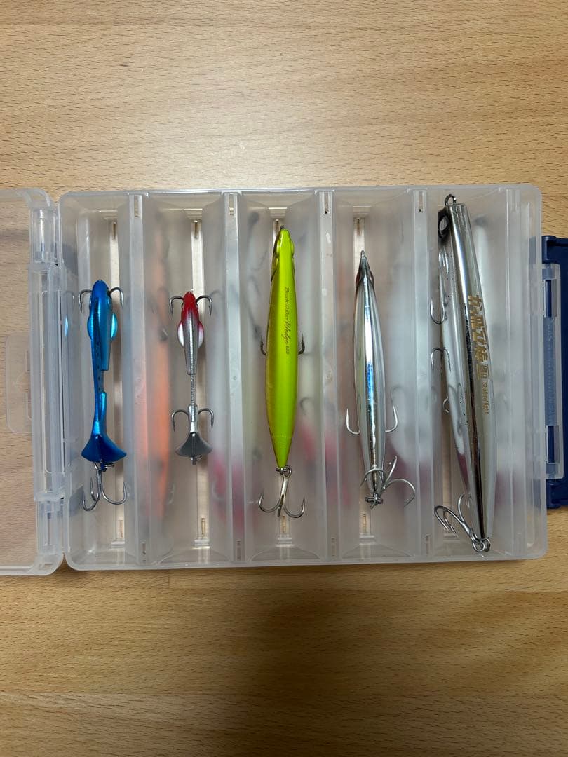 サーフルアー10点セット　ケース付き