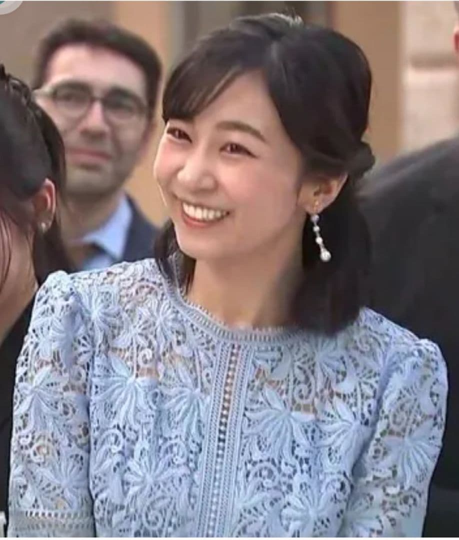 セルフォード ケミカルフラワーレースワンピース ドレス 36