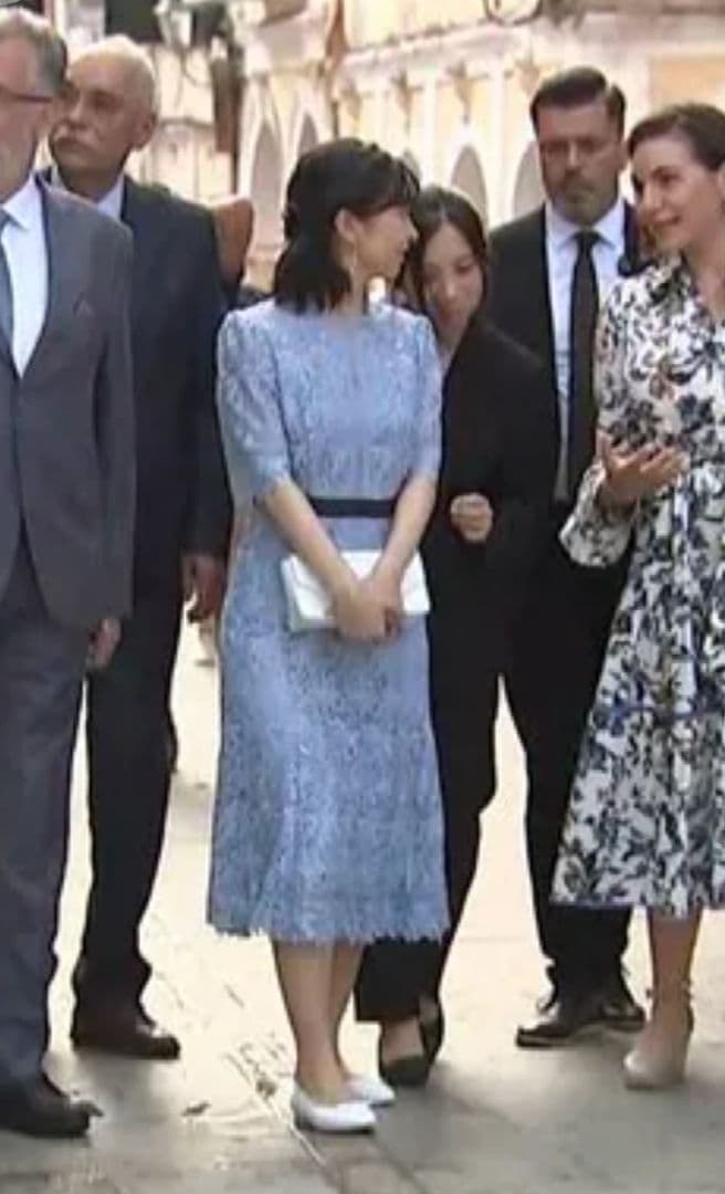 セルフォード ケミカルフラワーレースワンピース ドレス 36