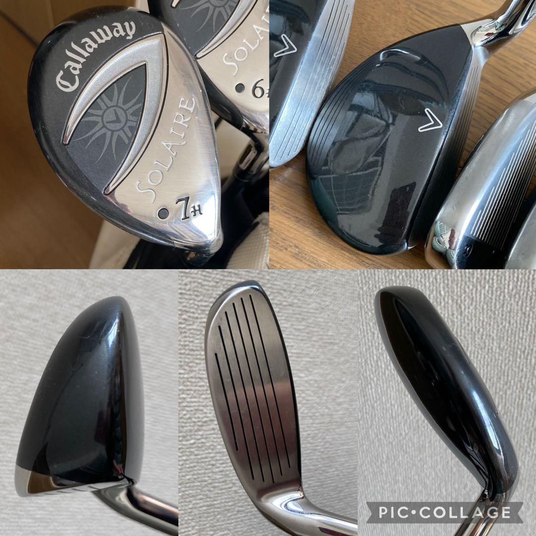 豪華 レディース ゴルフクラブ 13本セット キャロウェイ ソレイル バッグ付
