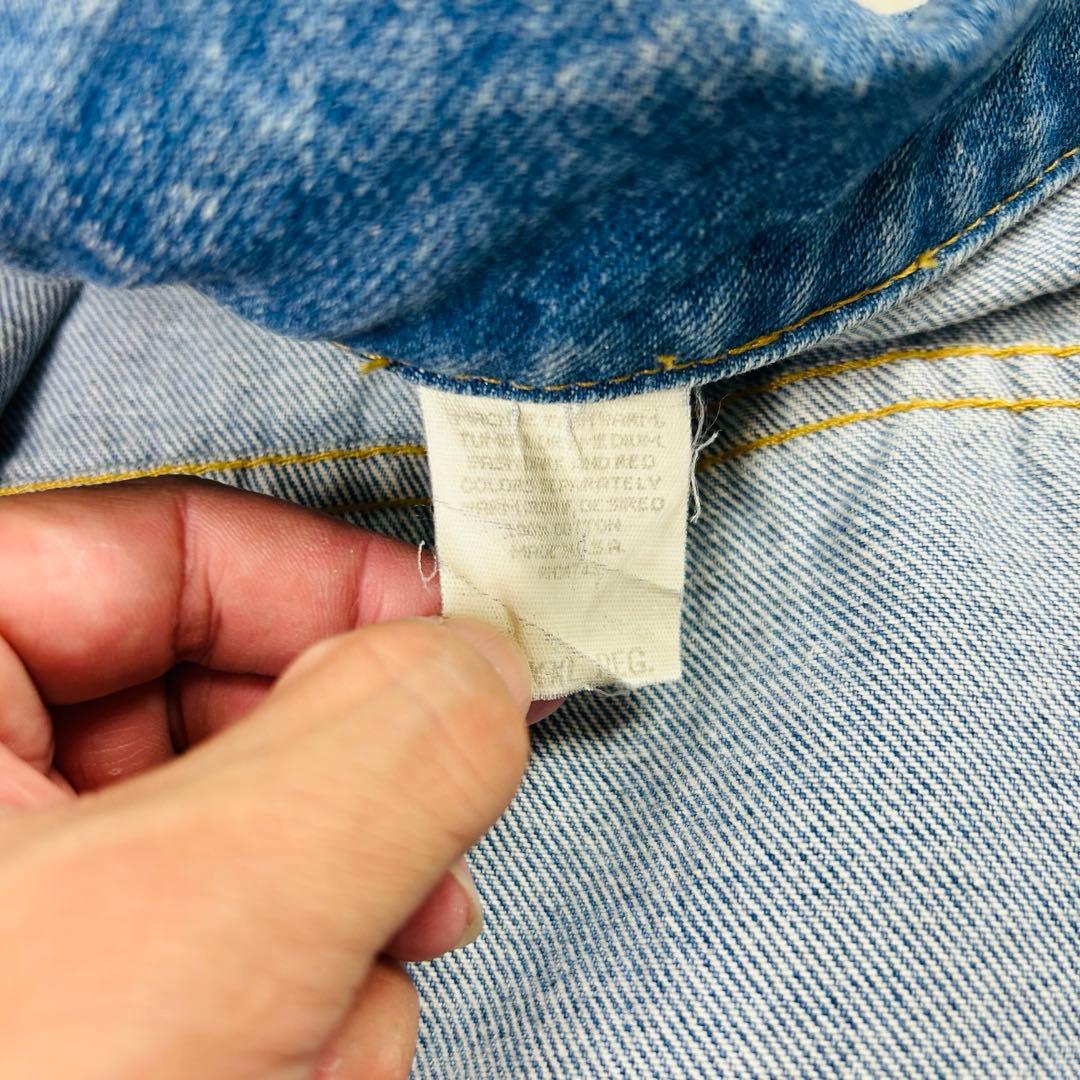 90s USA製 Lee COUNTRY TOUR '96 デニムジャケット