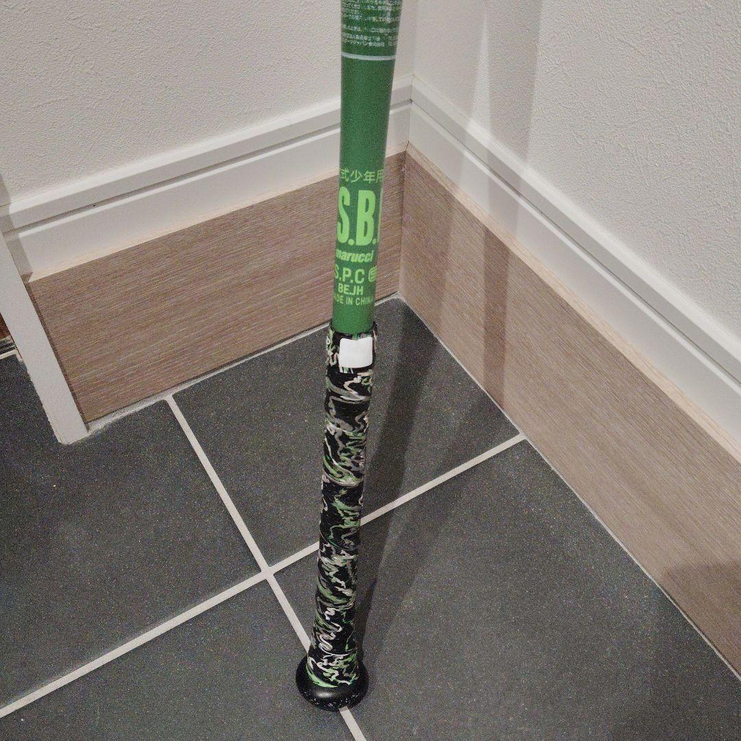 【美品】緑ワニ　ワニクラッシャーMAXジュニア　少年軟式　82cm