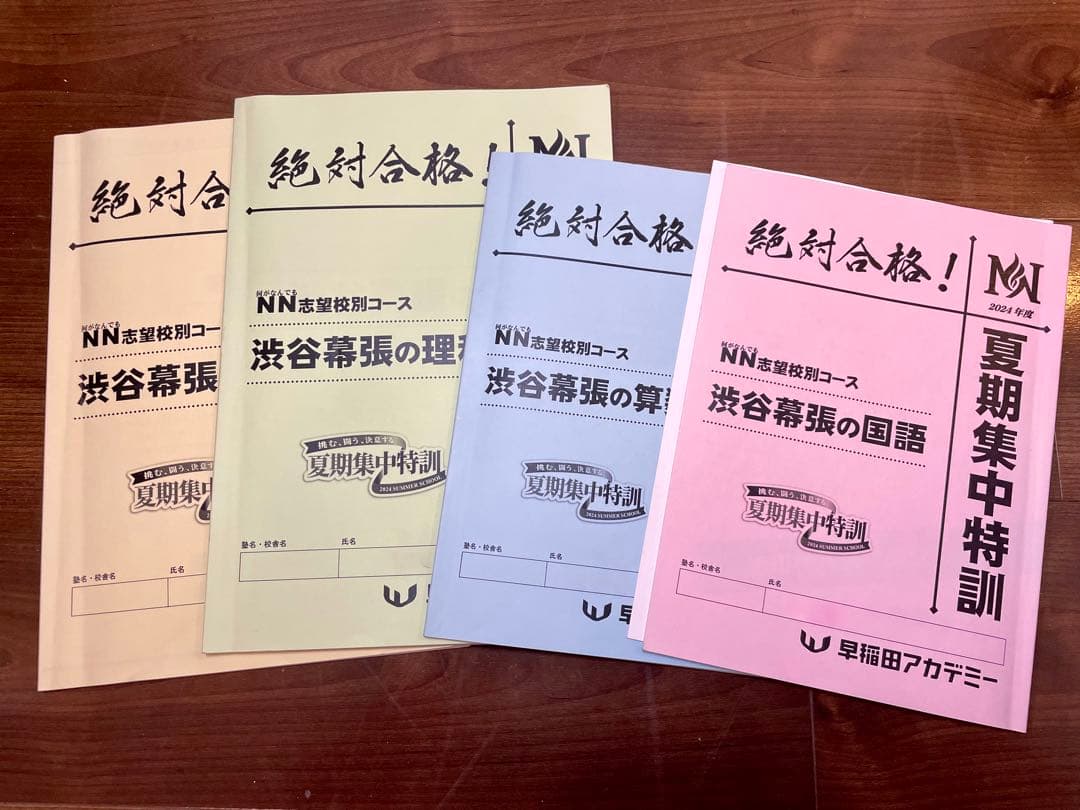 早稲アカNN渋幕対策問題