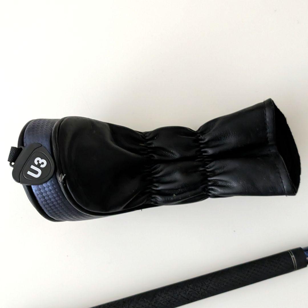 つるやゴルフ AXEL VF U3 ユーティリティー ヘッドカバー付き