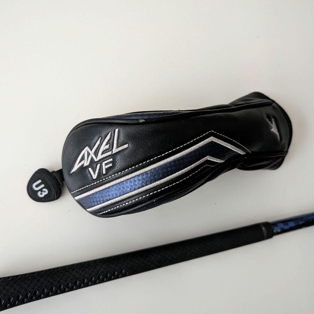つるやゴルフ AXEL VF U3 ユーティリティー ヘッドカバー付き