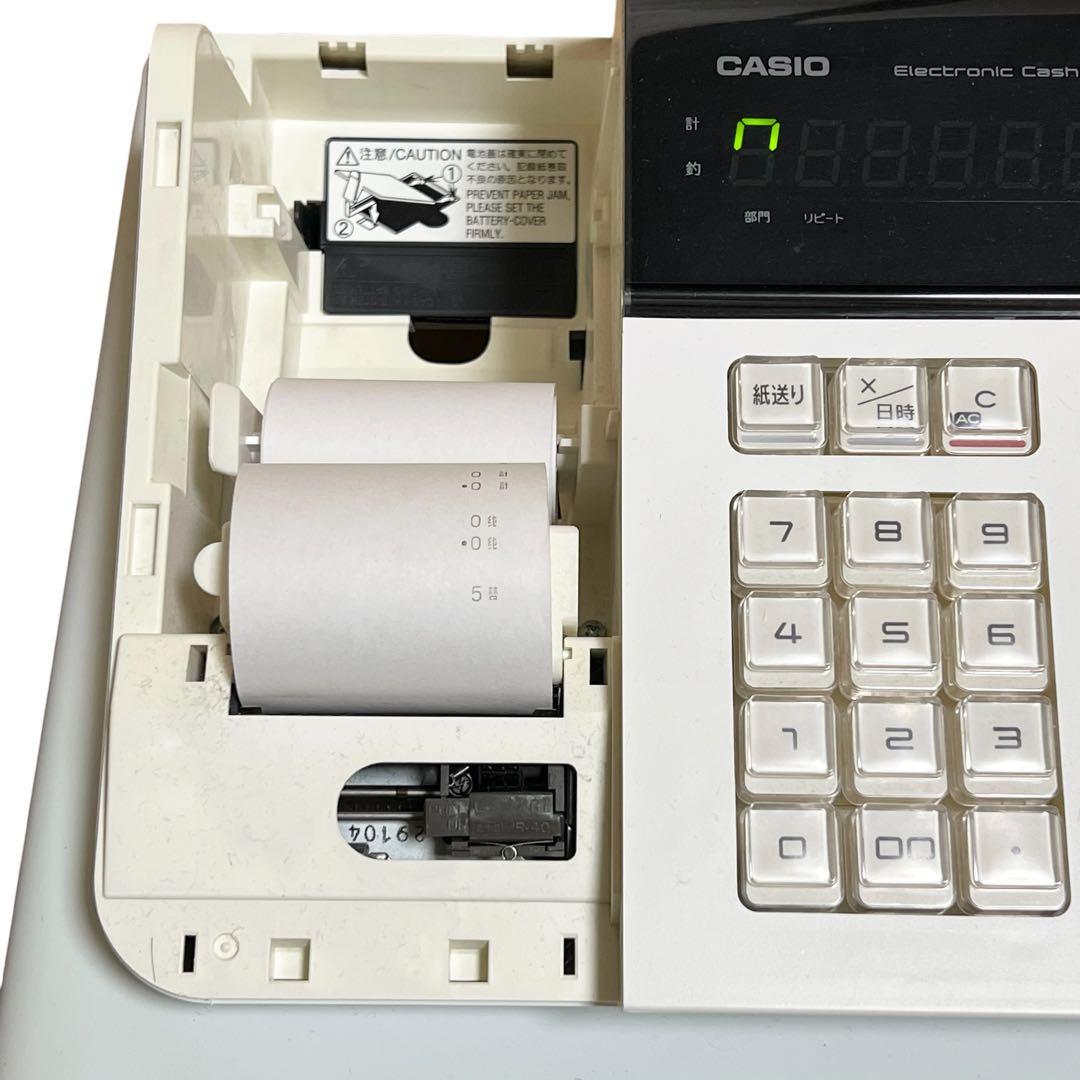 【美品】 レジスター 110ER 鍵付 動作品 業務用 店舗 CASIO カシオ