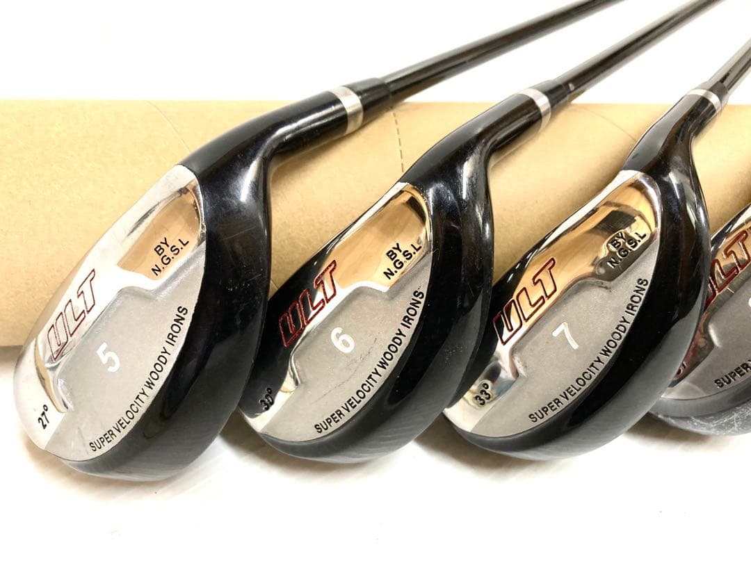 N.G.S.L◆ULT ゴルフクラブ #5〜#9, PW 6本セット