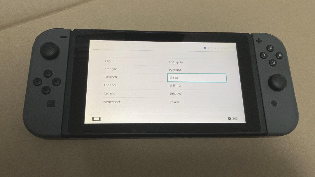 Nintendo Switchグレー　ジャンク品