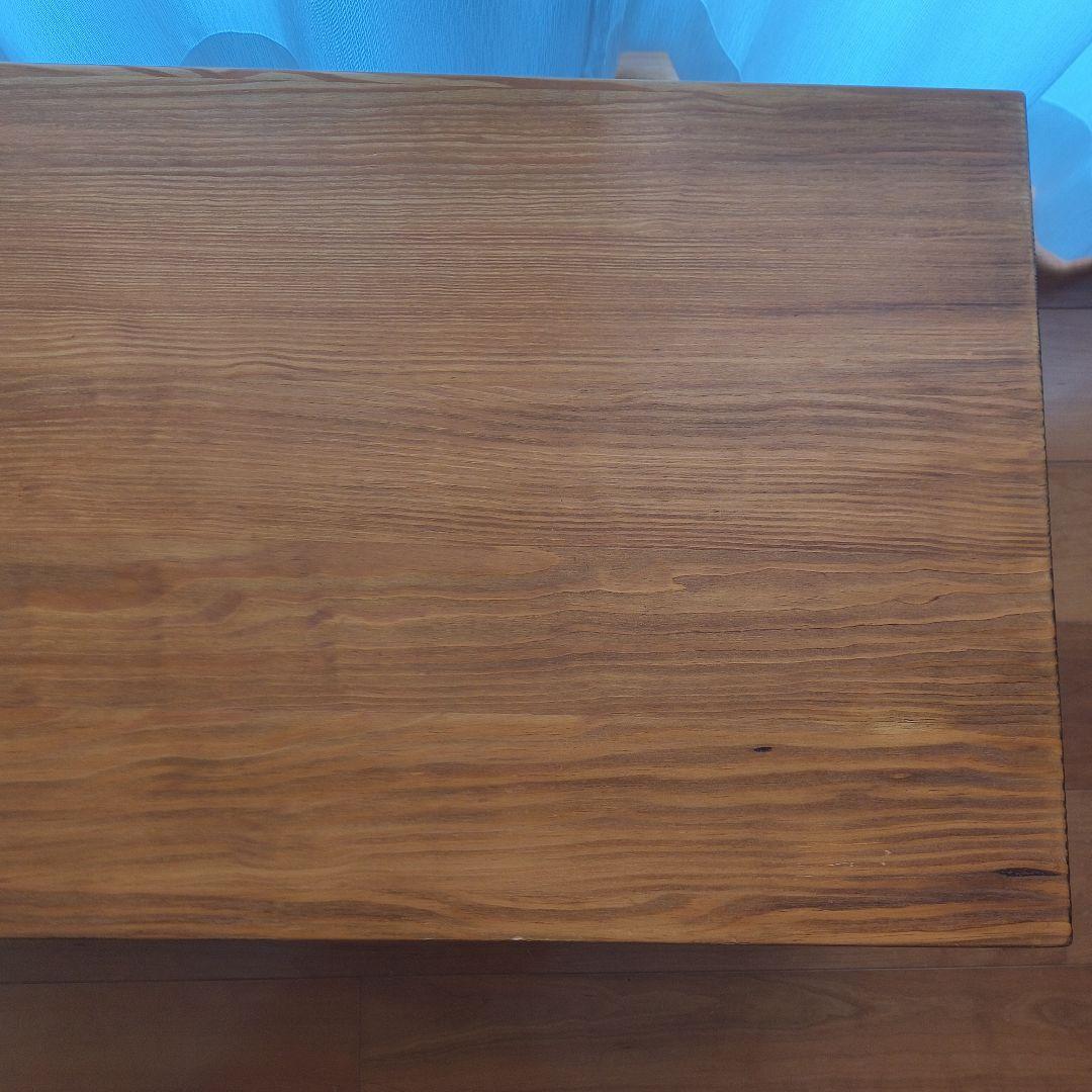 木製ローテーブル　横1000×縦495×高350