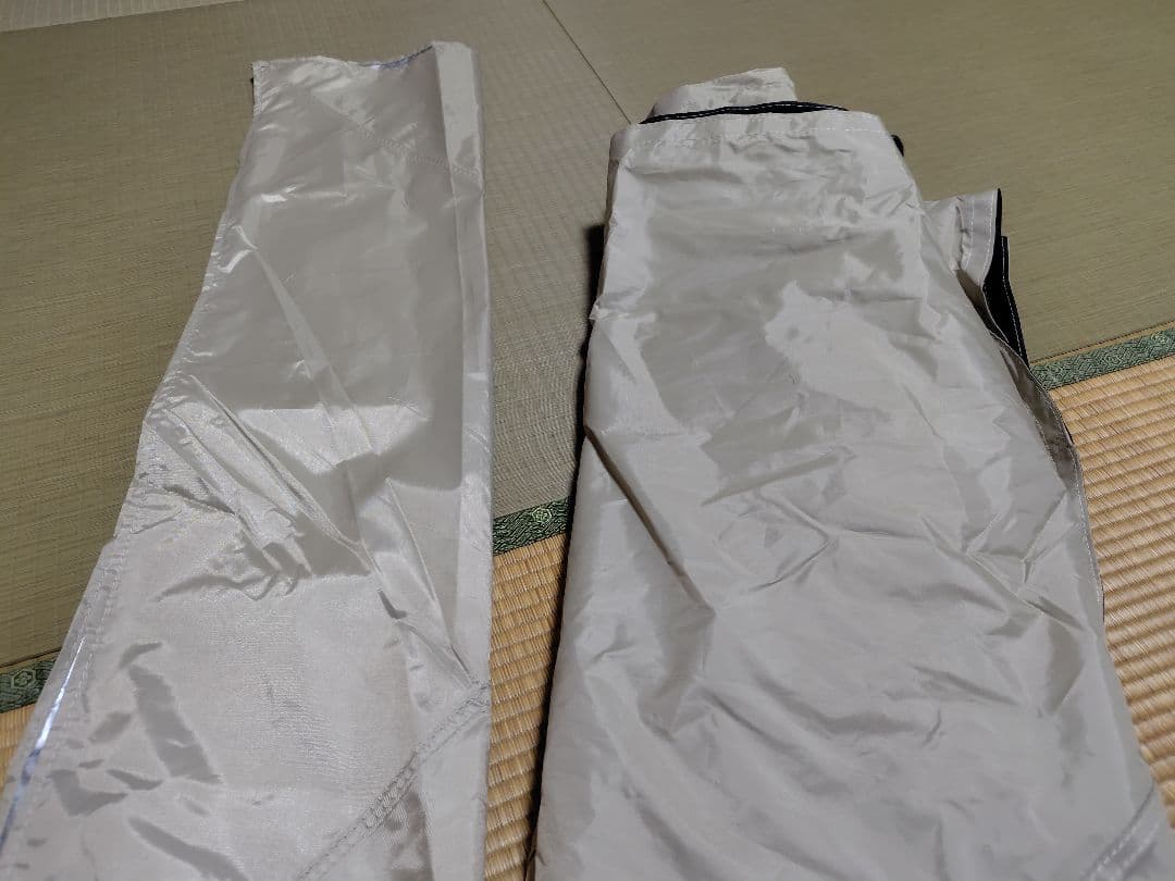 【2回使用】タープテント　2.5ｍ　サンドベージュ