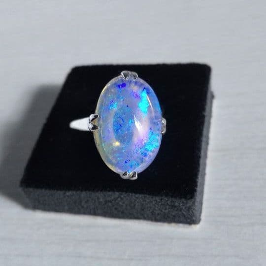 特大オパール☆Silver925リング
