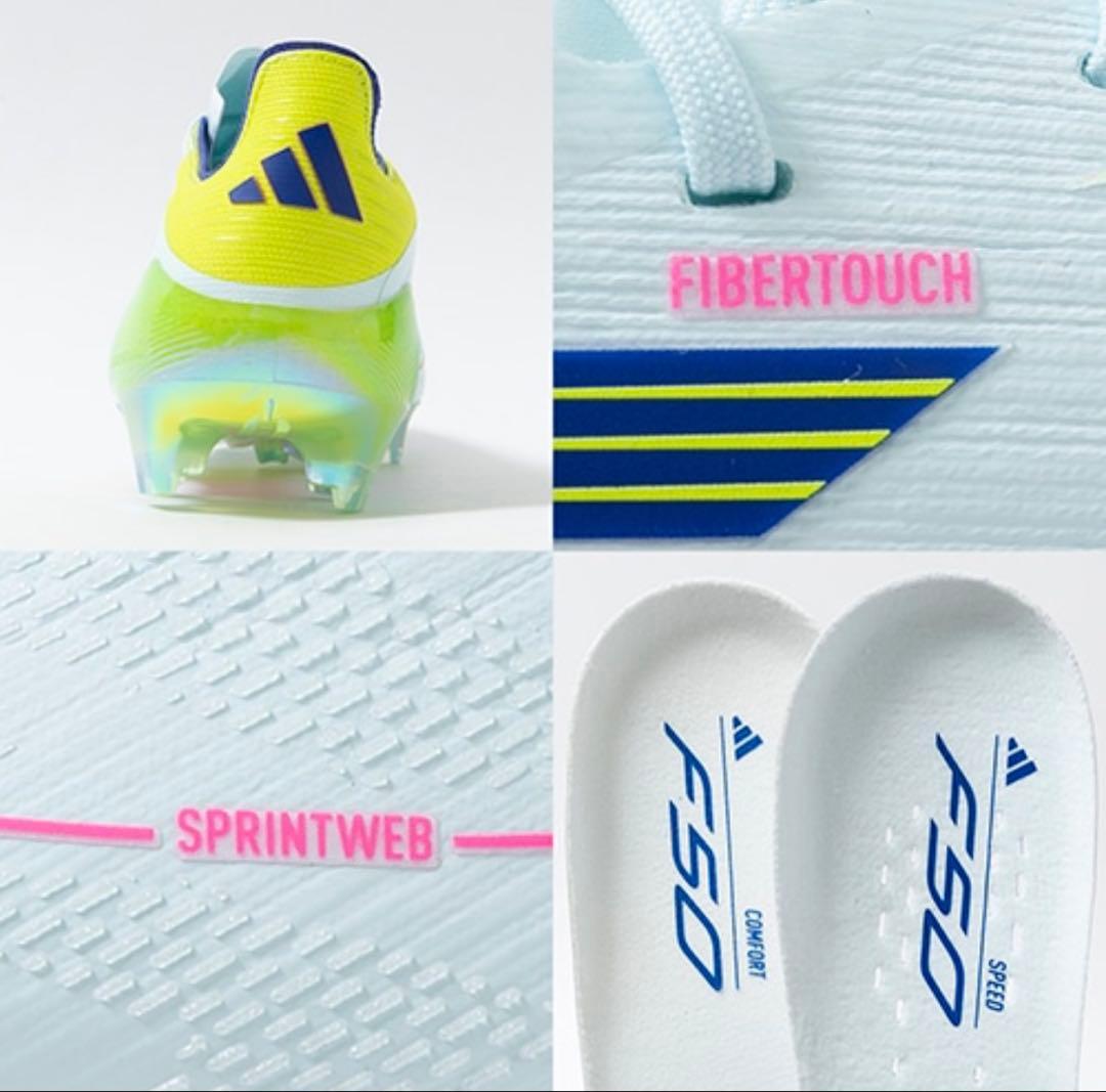 送料込み！新品！アディダス トップモデル　F50エリート　FG サイズ26cm