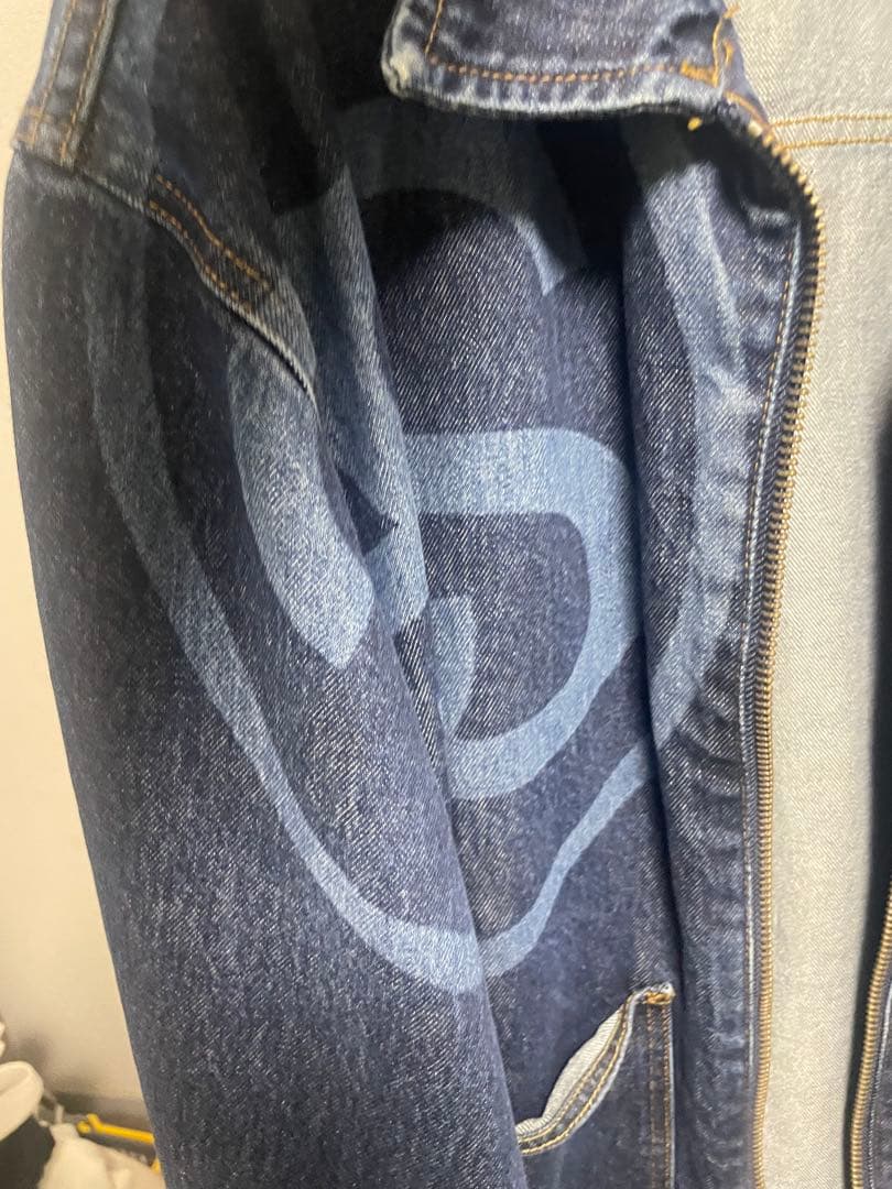 STUSSYダークブルーデニムジャケット