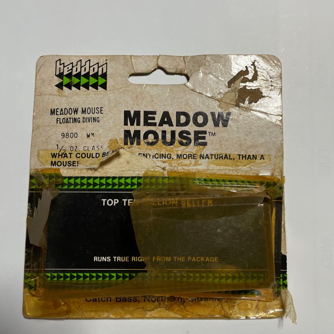 ヘドン メドウマウス heddon meadow mouse 未使用品
