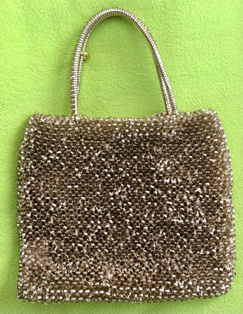 ゴールドアンテプリマ　スタンダードラージ　ワイヤーバッグ