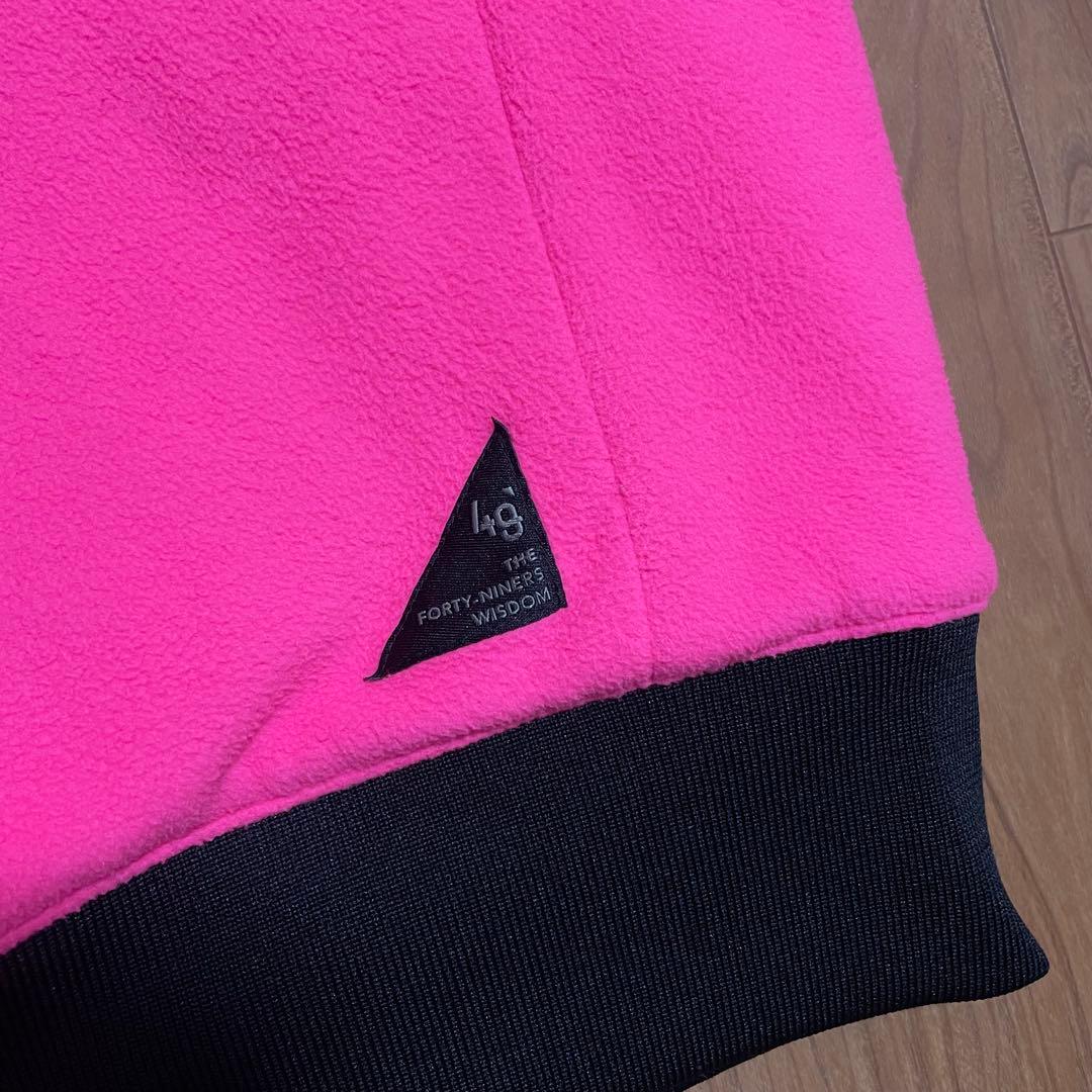 TFW49 プルオーバー　スニード　ブラック　ピンク　M ゴルフ