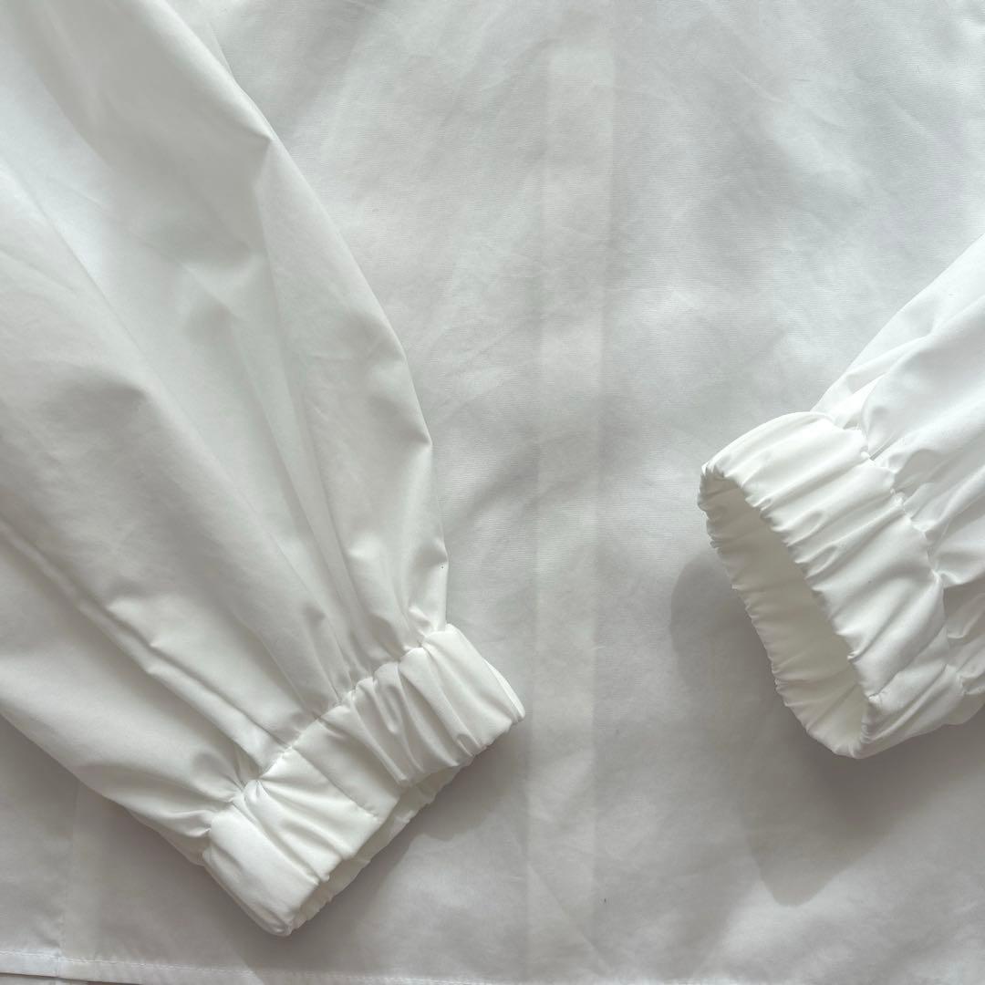 yori たっぷりスカラップブラウス ホワイト 36 オケージョン 入学 入園