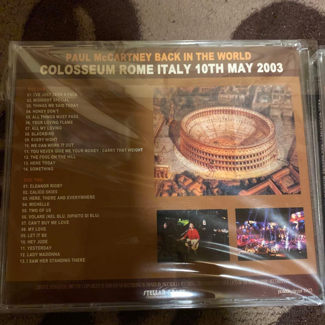 ポール　マッカートニー　ライブCDセット