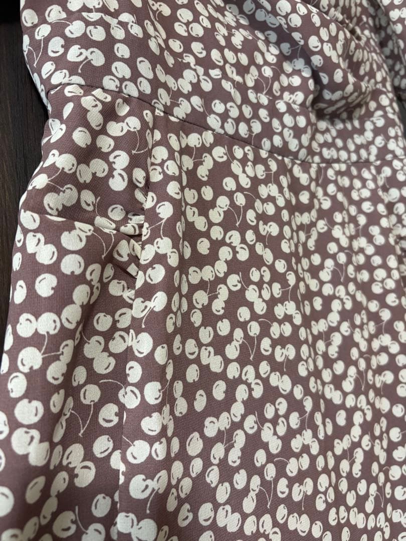 herlipto チェリーワンピース brown sugar