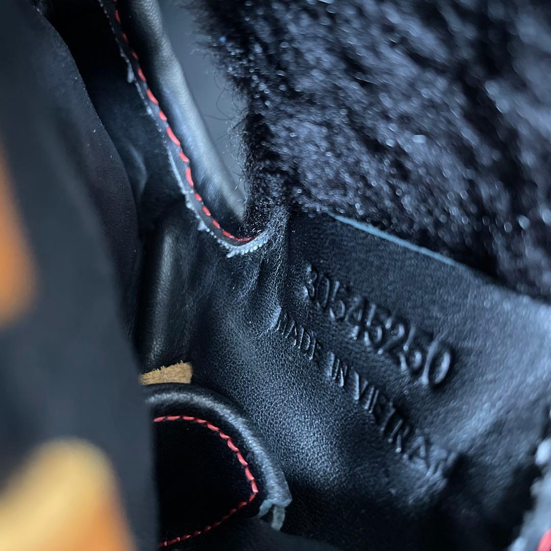 ZETT ゼット少年軟式グローブ ブラック/レッド　SSサイズ