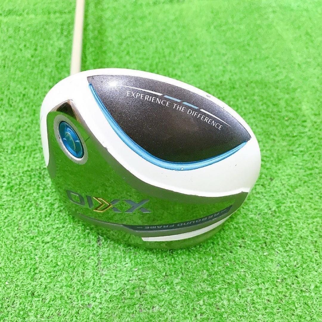 ツ91★希少エクリュホワイト ゼクシオ12 XXIO12 レディースドライバー