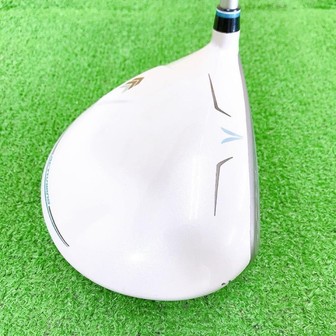 ツ91★希少エクリュホワイト ゼクシオ12 XXIO12 レディースドライバー