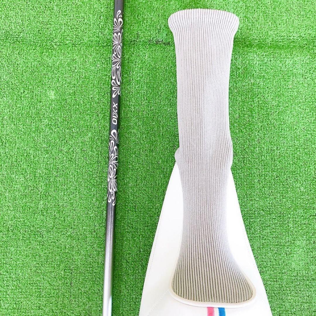 ツ91★希少エクリュホワイト ゼクシオ12 XXIO12 レディースドライバー