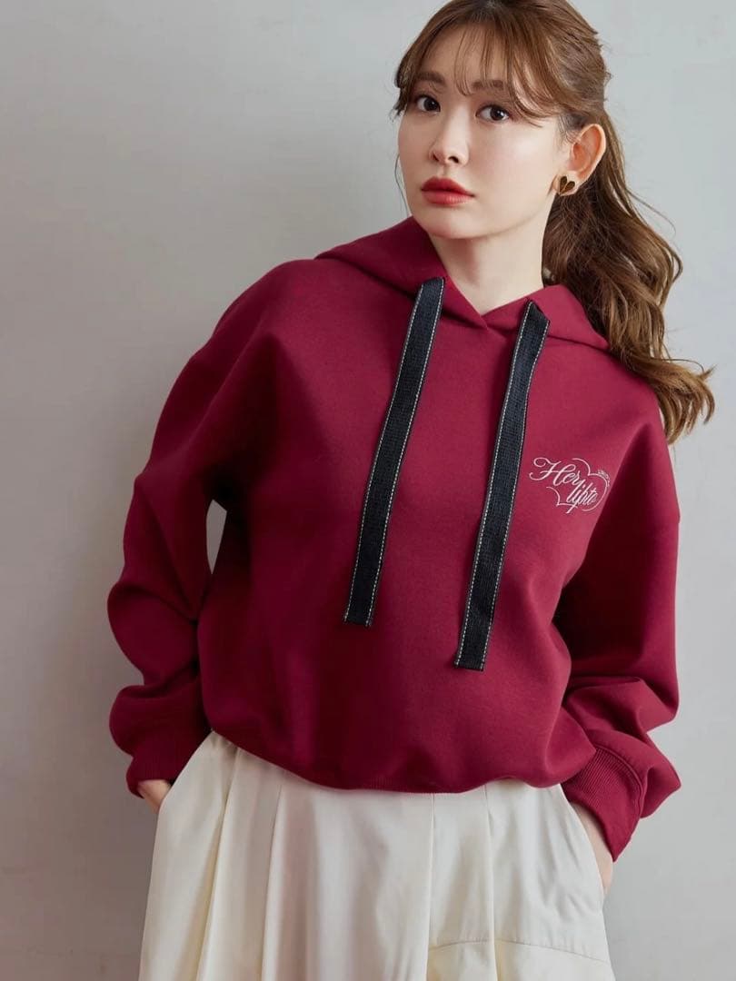herlipto loved one hoodie赤(完売品)