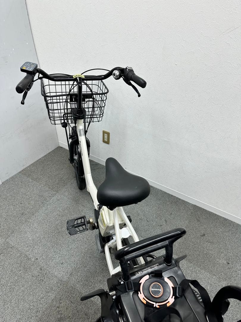 人気な車種　パナソニックギュットアニーズ　子供乗せシート付き電動自転車　お買い得