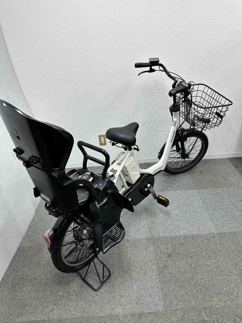 人気な車種　パナソニックギュットアニーズ　子供乗せシート付き電動自転車　お買い得