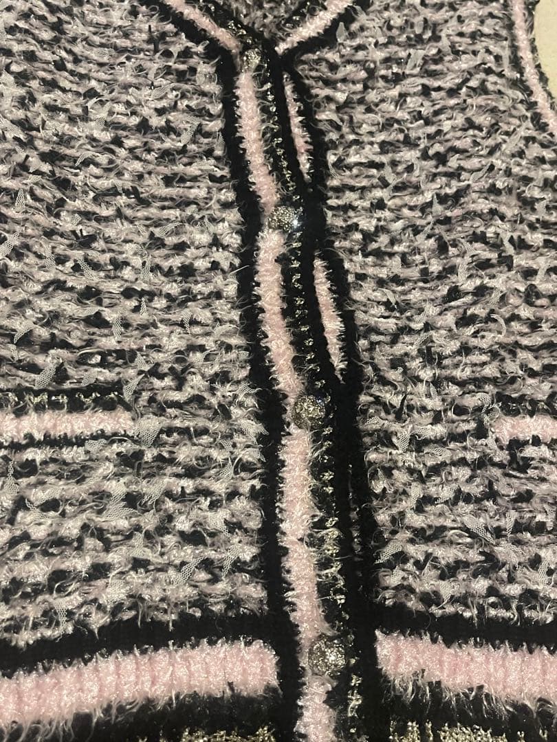 ルールロジェットleur logette ファンシーウールベスト　ニットベスト