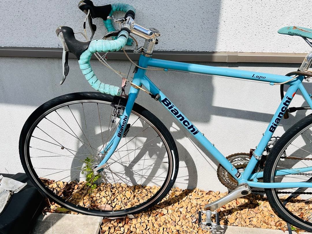 Bianchi Lupo 水色 ロードバイク