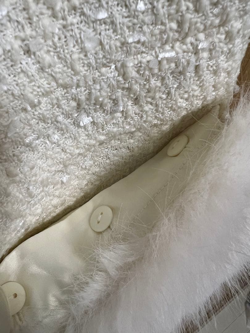 【新品】アプワイザーリッシェ　ポケファーツイードジレ