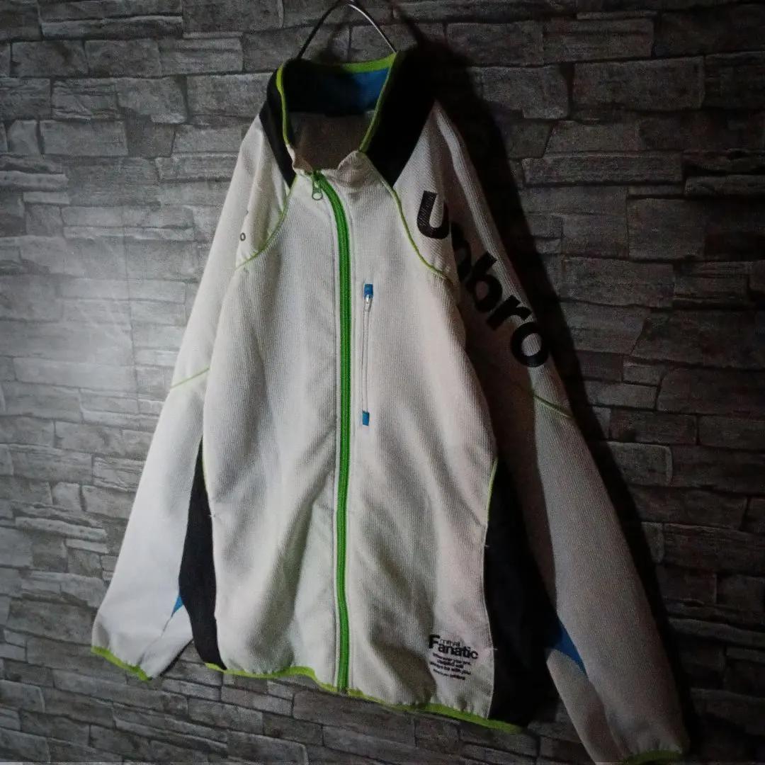 UMBROナイロンジャケット ダイヤモンドロゴ ワッフル生地 肩ロゴ XL