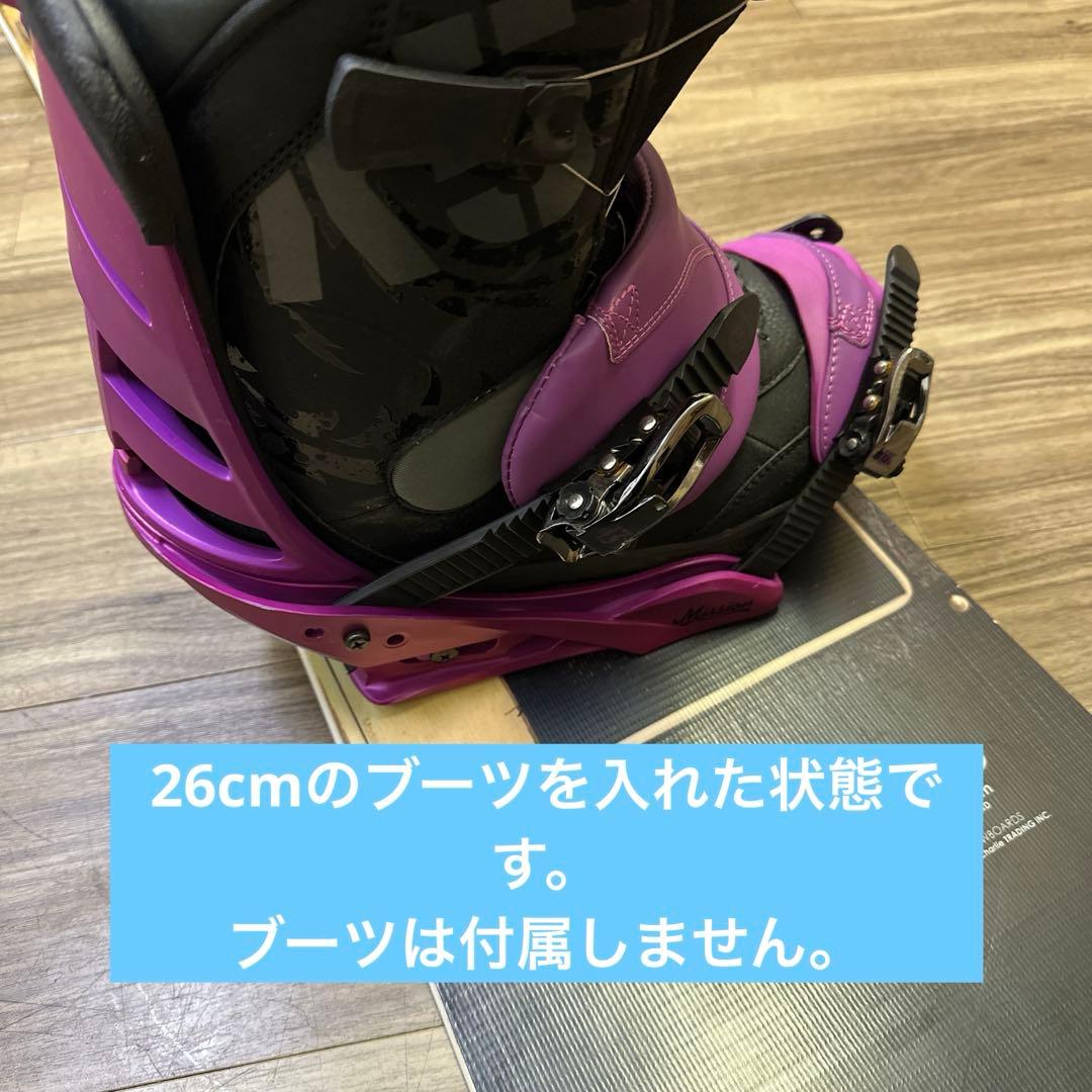 スノーボードBOUND 151cmビンディング BURTON size Mセット