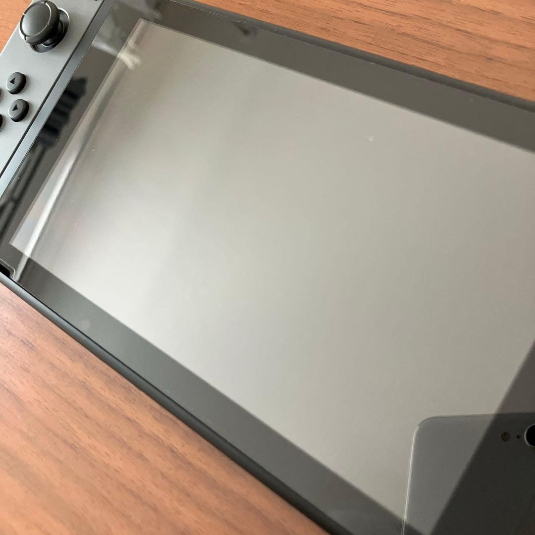 【美品】Nintendo Switch カスタマイズモデル グレー ケース付き
