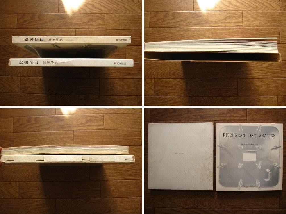 快楽宣言　篠田守男　Morio Shinoda　1000部限定