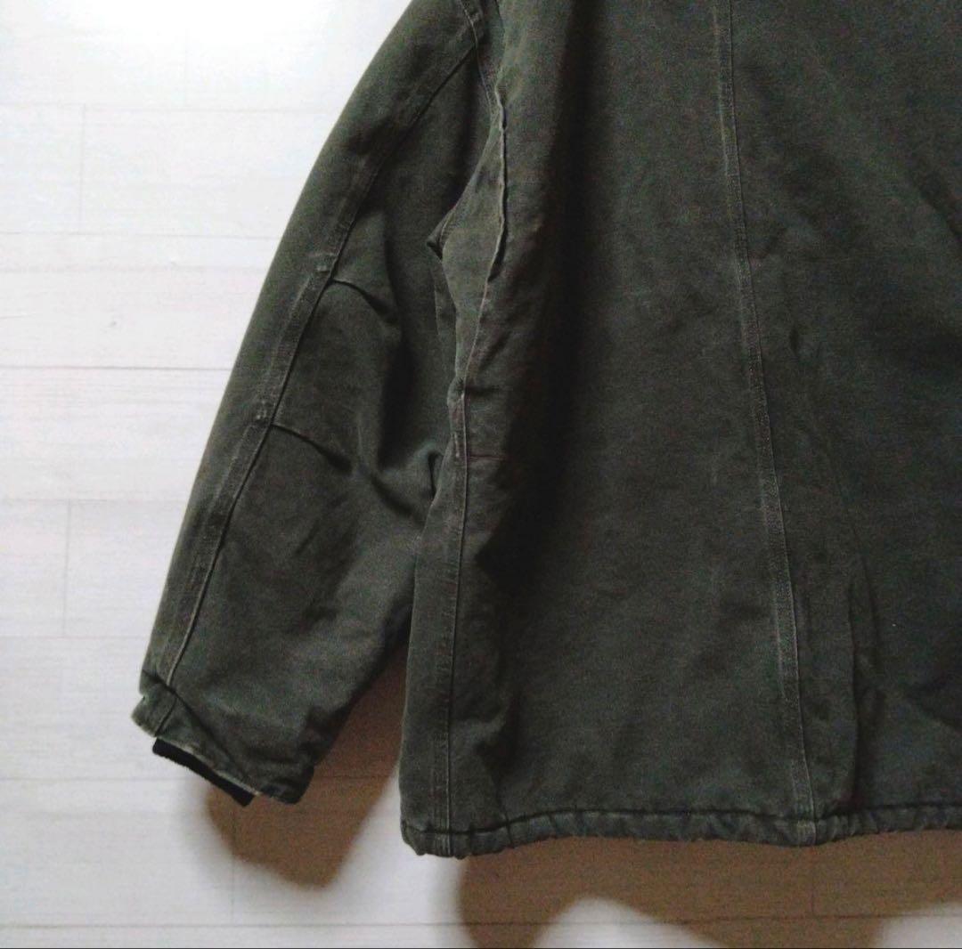 carhartt XL モスグリーン　トラディショナルジャケット