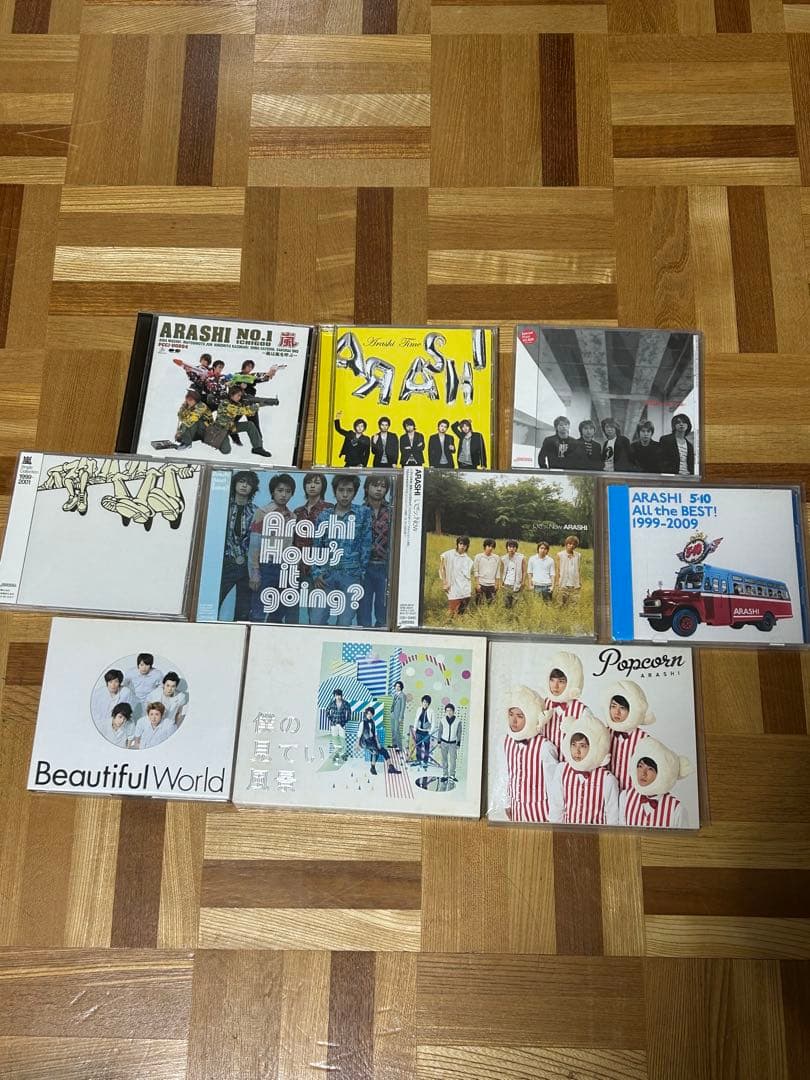 嵐　CDまとめ売り　シングル・アルバム48枚