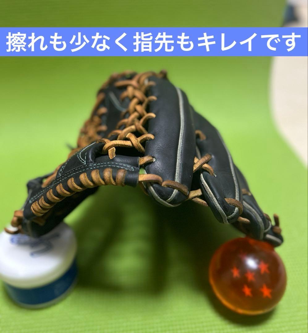 美品　ミズノプロ　硬式用　外野手　限定ラベル　久保田スラッガー　ゼット　ZETT