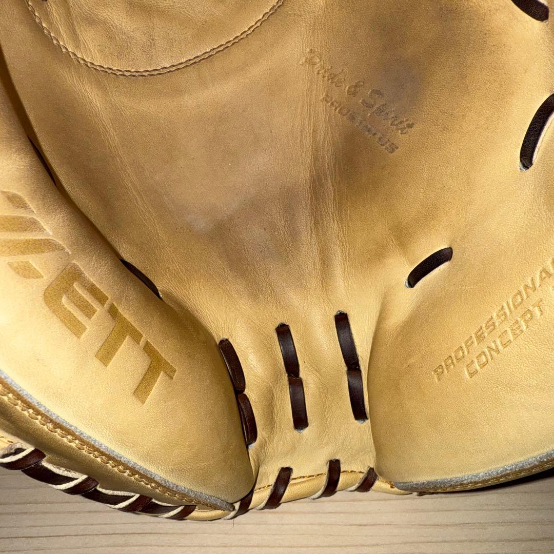 ★週末限定値下げ★ZETT 軟式キャッチャーミット（小林型）ベージュ