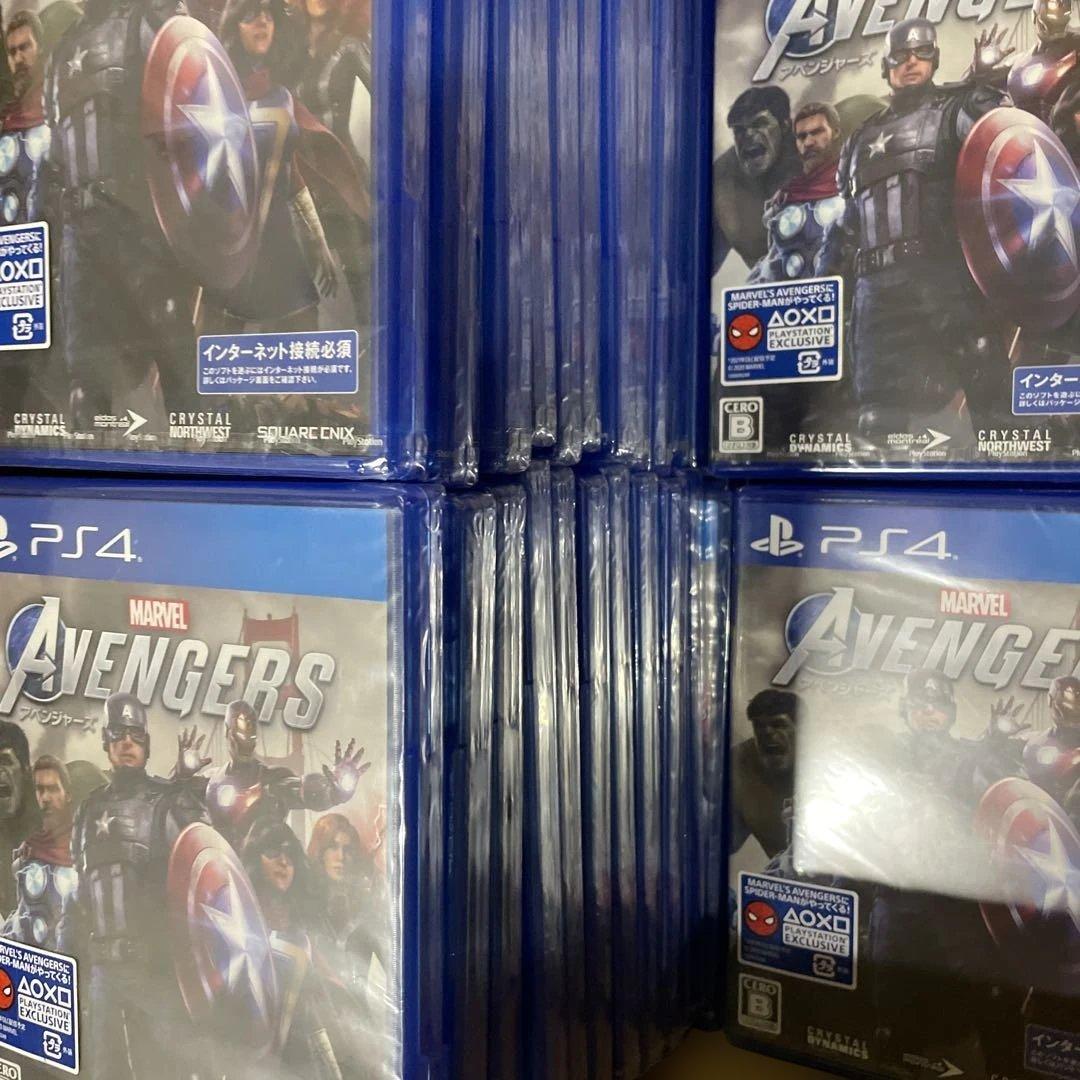 新品未開封　PS4 Marvel's Avengers アベンジャーズ　 60点