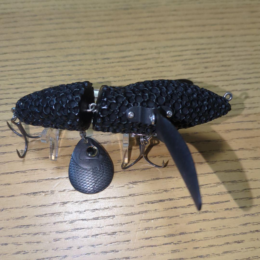 ハンドメイド ルアー ジョイントフカベイト風 クローラー 羽根モノ です