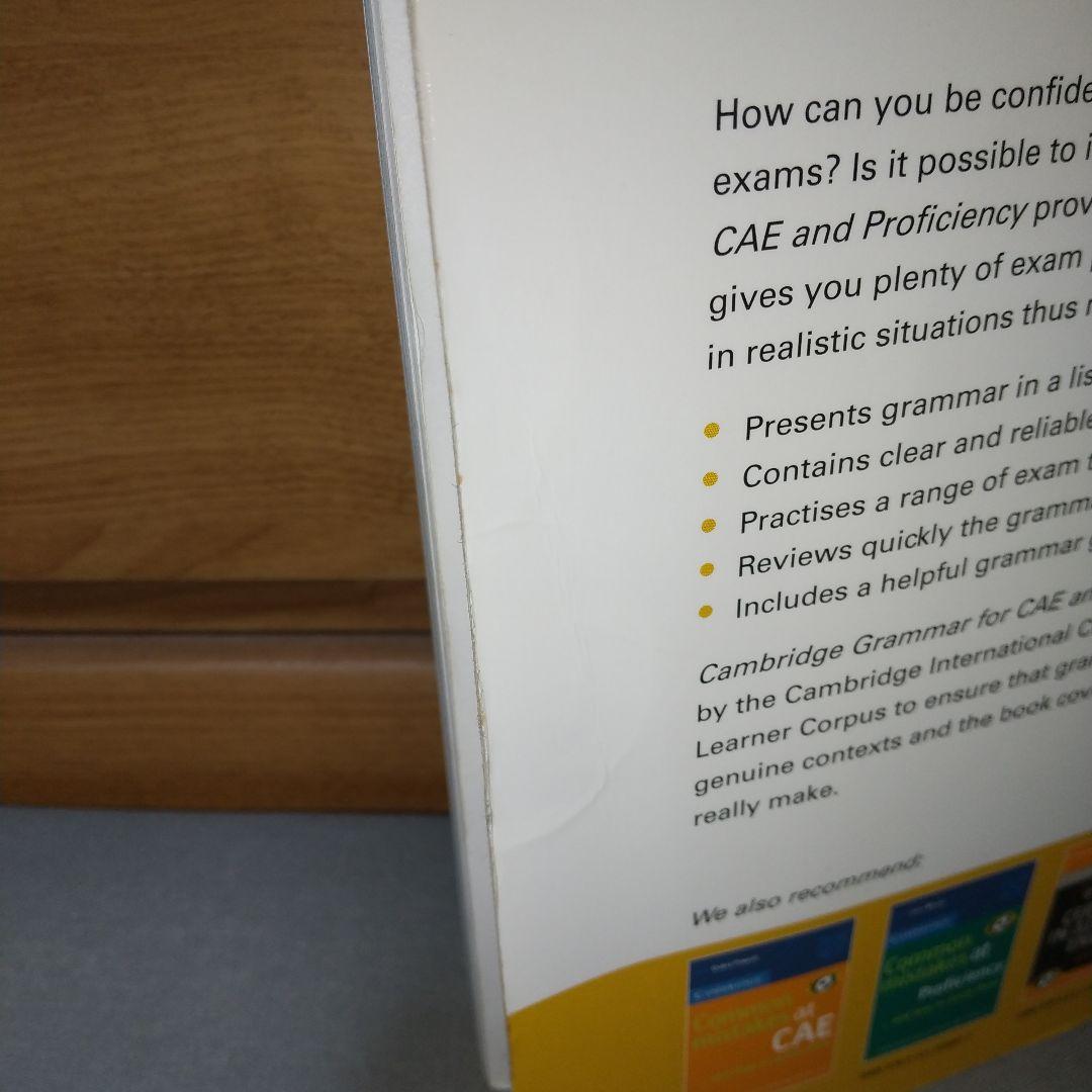 語学・辞書・学習参考書 Cambridge Grammar for CAE and Proficien