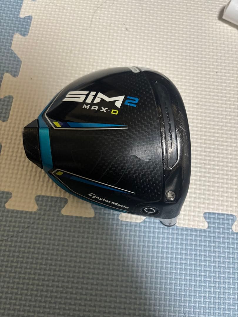 TaylorMade SIM2 MAX-Dドライバー ヘッドカバー付きジャンク品